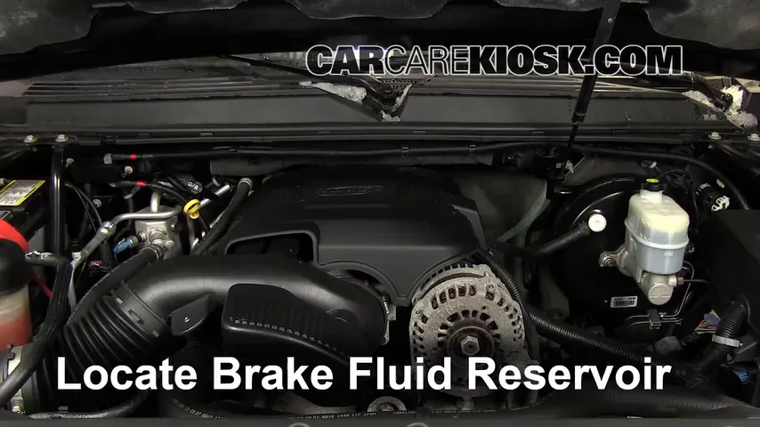 2008 Cadillac Escalade 6.2L V8 Brake Fluid